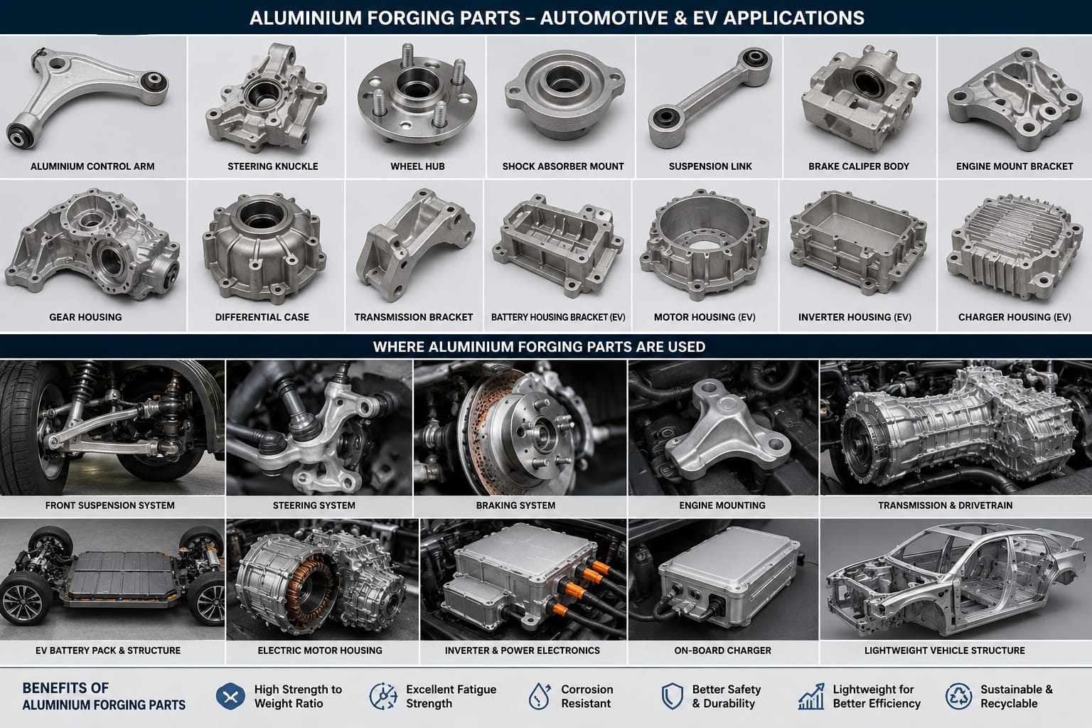 Aluminium Forging Components